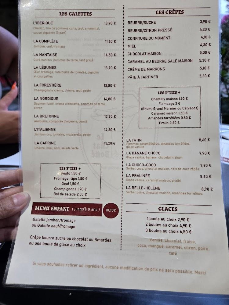 Le Chat Botté - Menu Image 1